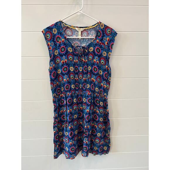 Matilda Jane Womens Splendid A Line Dress Size Large Floral Whimsical Sleeveless - Picture 8 of 8